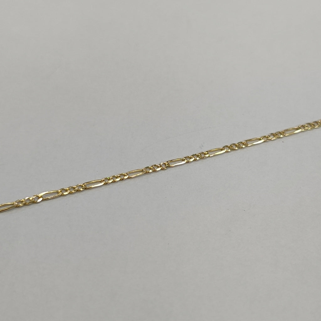 PULSERAS BARBADA ORO 14K 21 CM 1.7 GR (NUEVO)