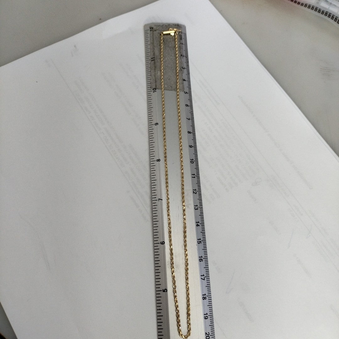CADENA ORO 14 K 4,40 GRMS (SEMINUEVO)