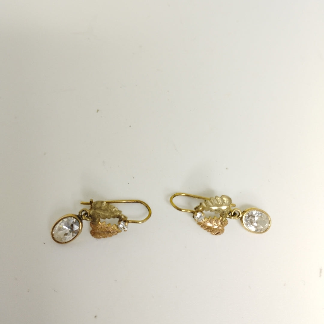 ARETES PAR ORO 10 K 2.2 GRMS (SEMINUEVO)