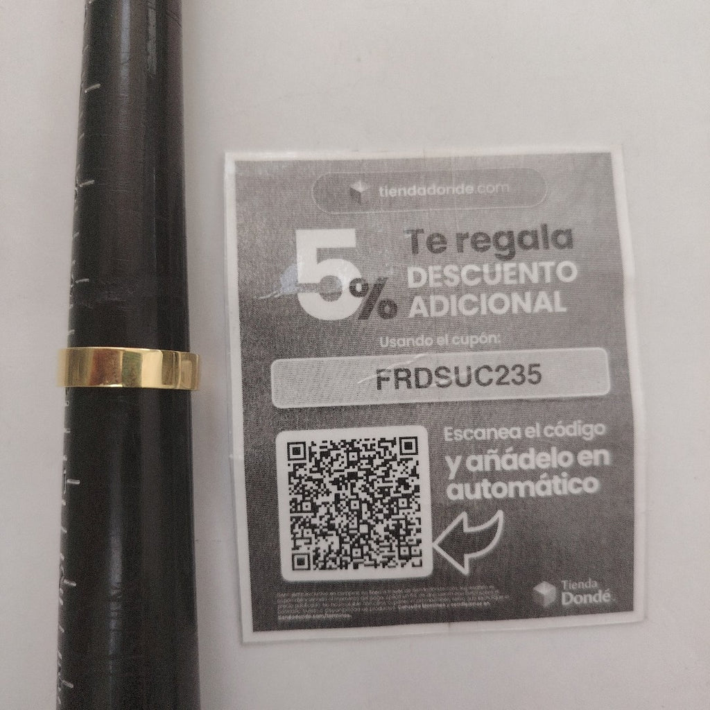 ARGOLLA ORO 12 K 6.4 GRMS (SEMINUEVO)