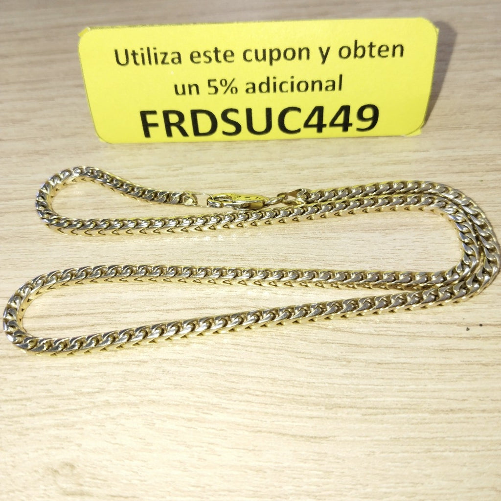 CADENA ORO 10 K 24.1 GRMS (SEMINUEVO)
