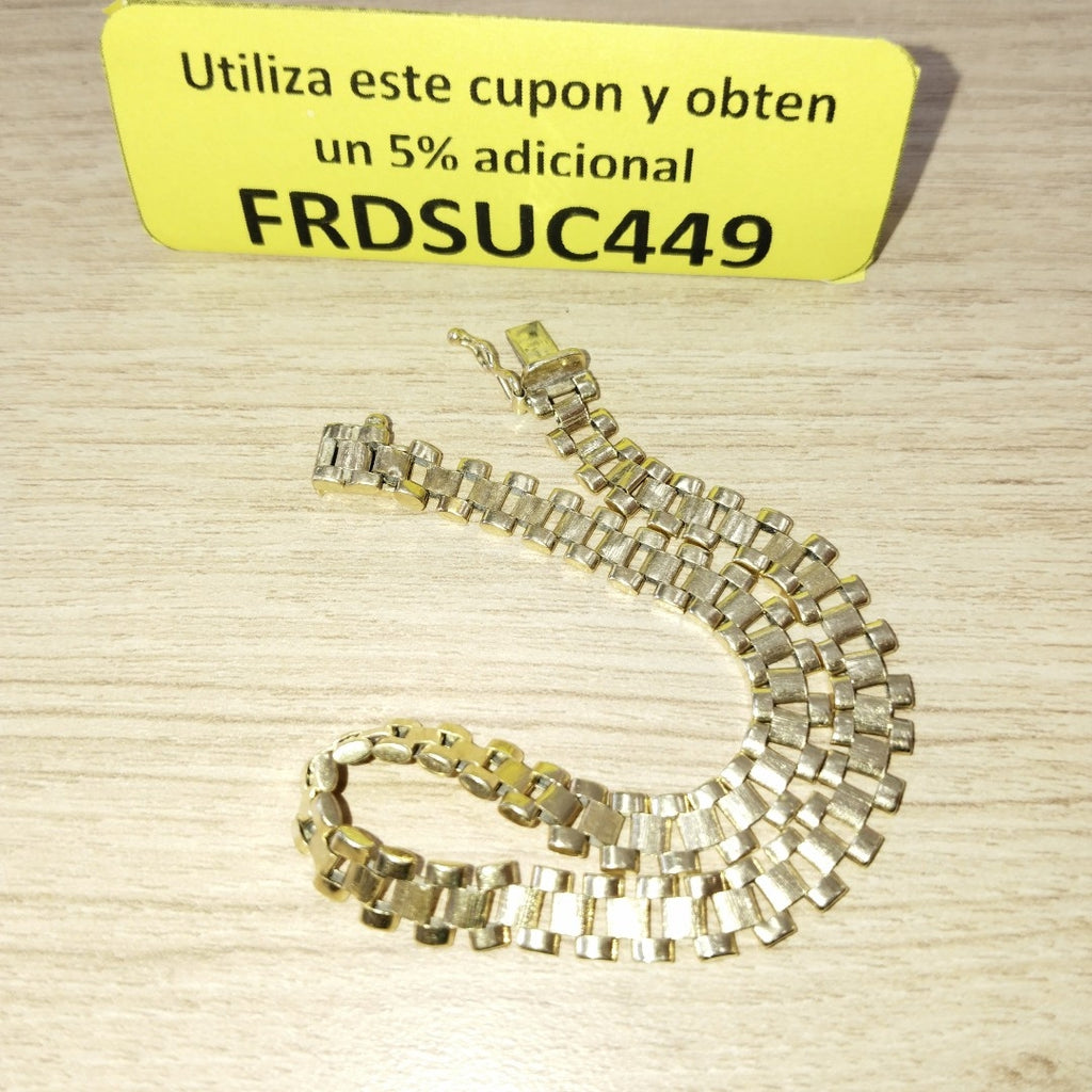 PULSERA ORO 14 K 9.9 GRMS (SEMINUEVO)