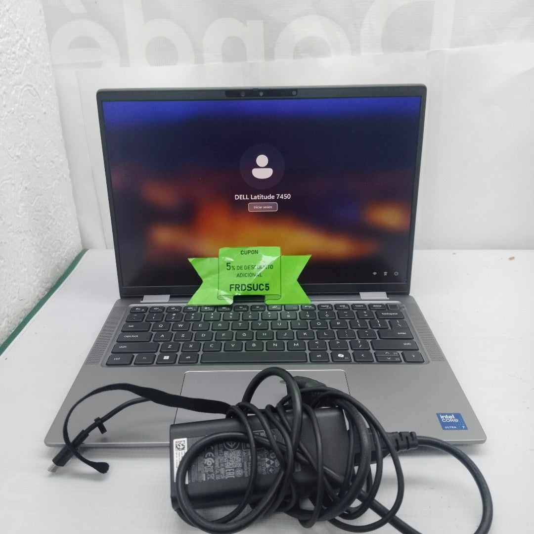 LAPTOP DELL LATITUDE 7450 (2024) 512 GB SSD 32 GB RAM (SEMINUEVO)