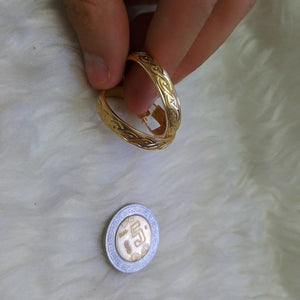 ARRACADAS PAR ORO 10 K 4,50 GRMS (SEMINUEVO)