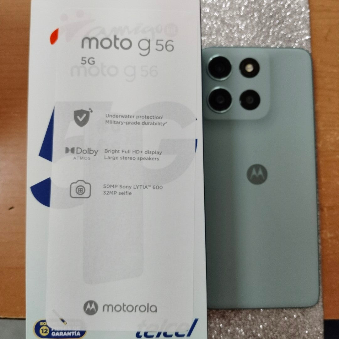 CELULAR MOTOROLA MOTO G56 5G XT2529-1(2025) 256 GB 8 GB RAM (SEMINUEVO)