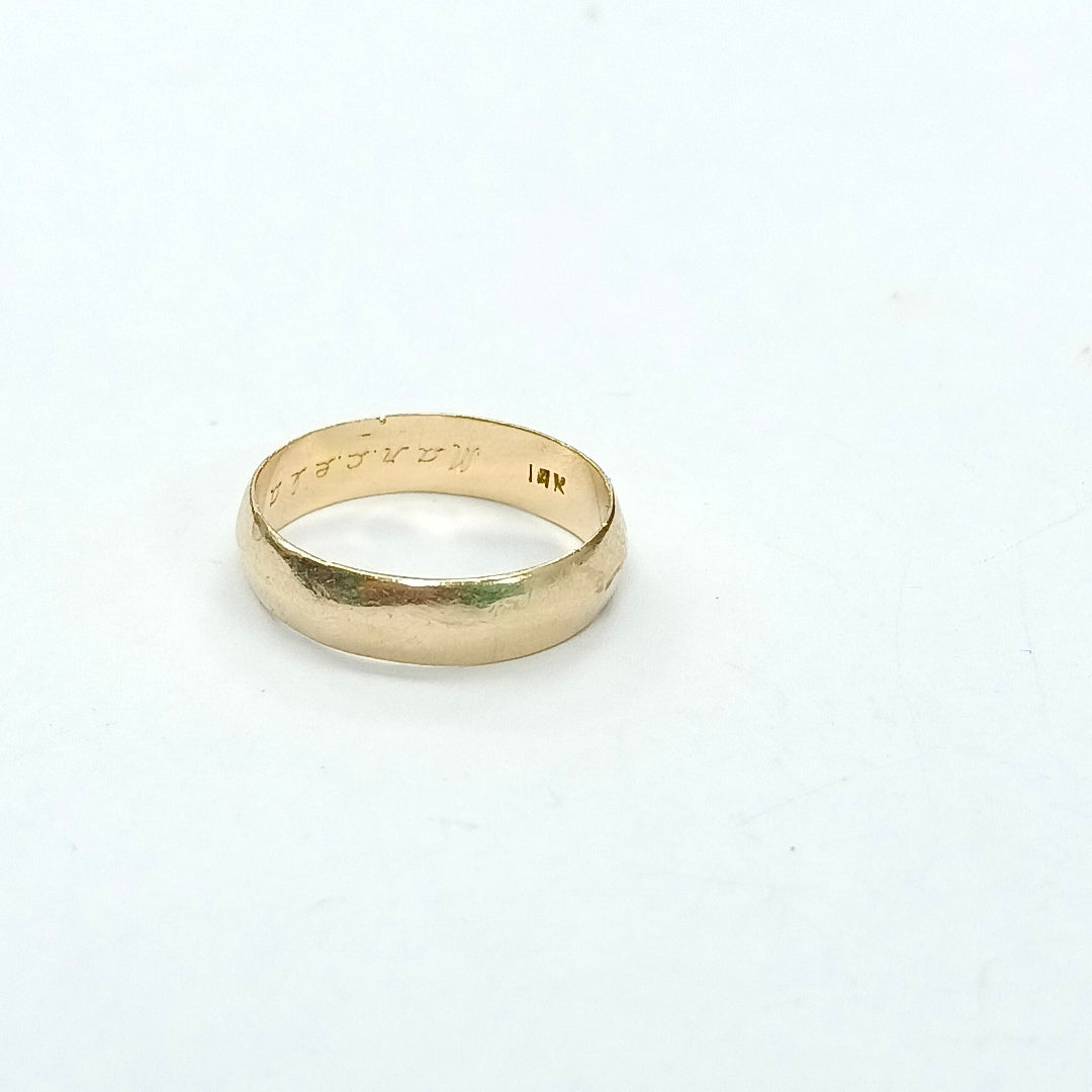 ARGOLLA ORO 14 K 4,30 GRMS (SEMINUEVO)