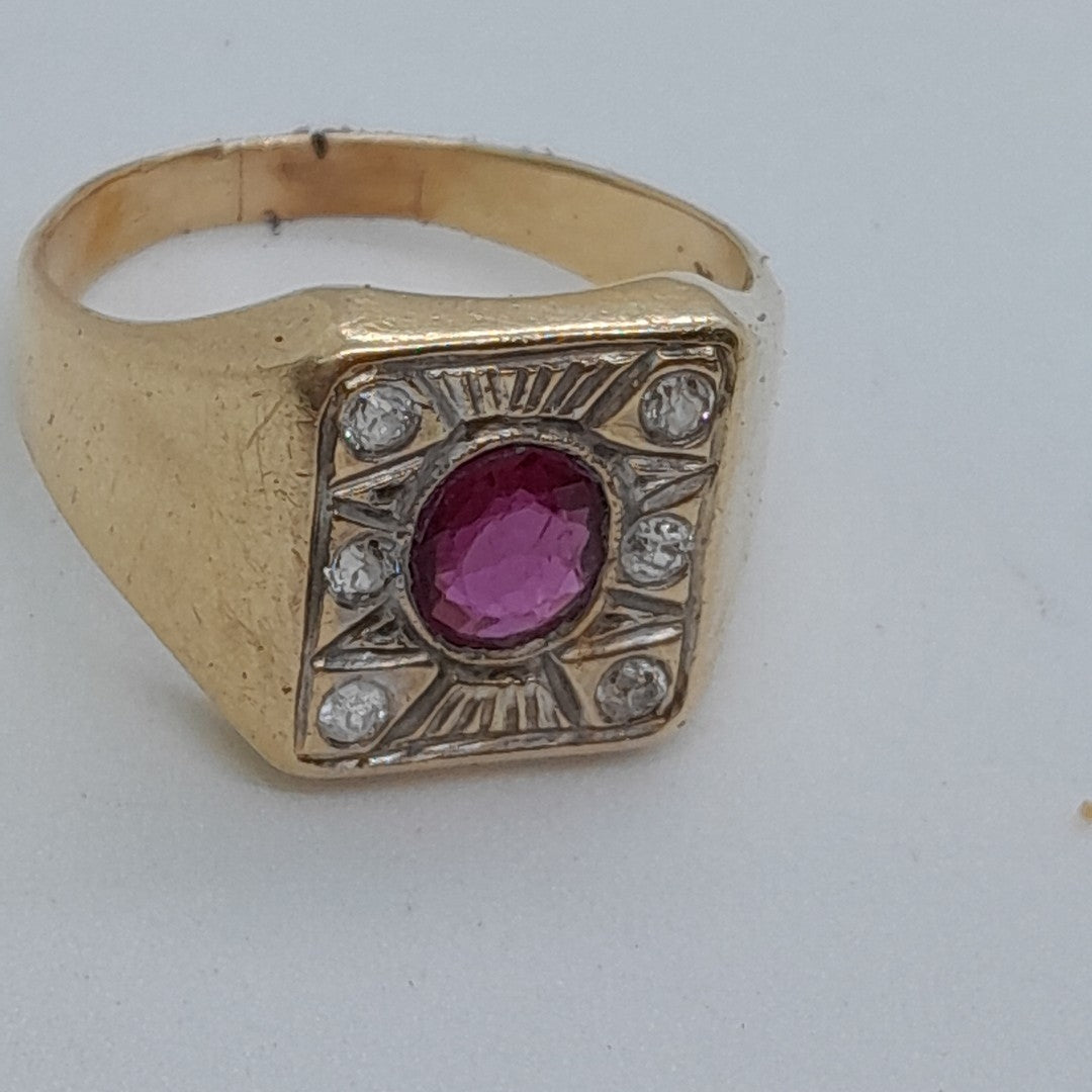 ANILLO ORO 14 K 6.1 GRMS (SEMINUEVO)