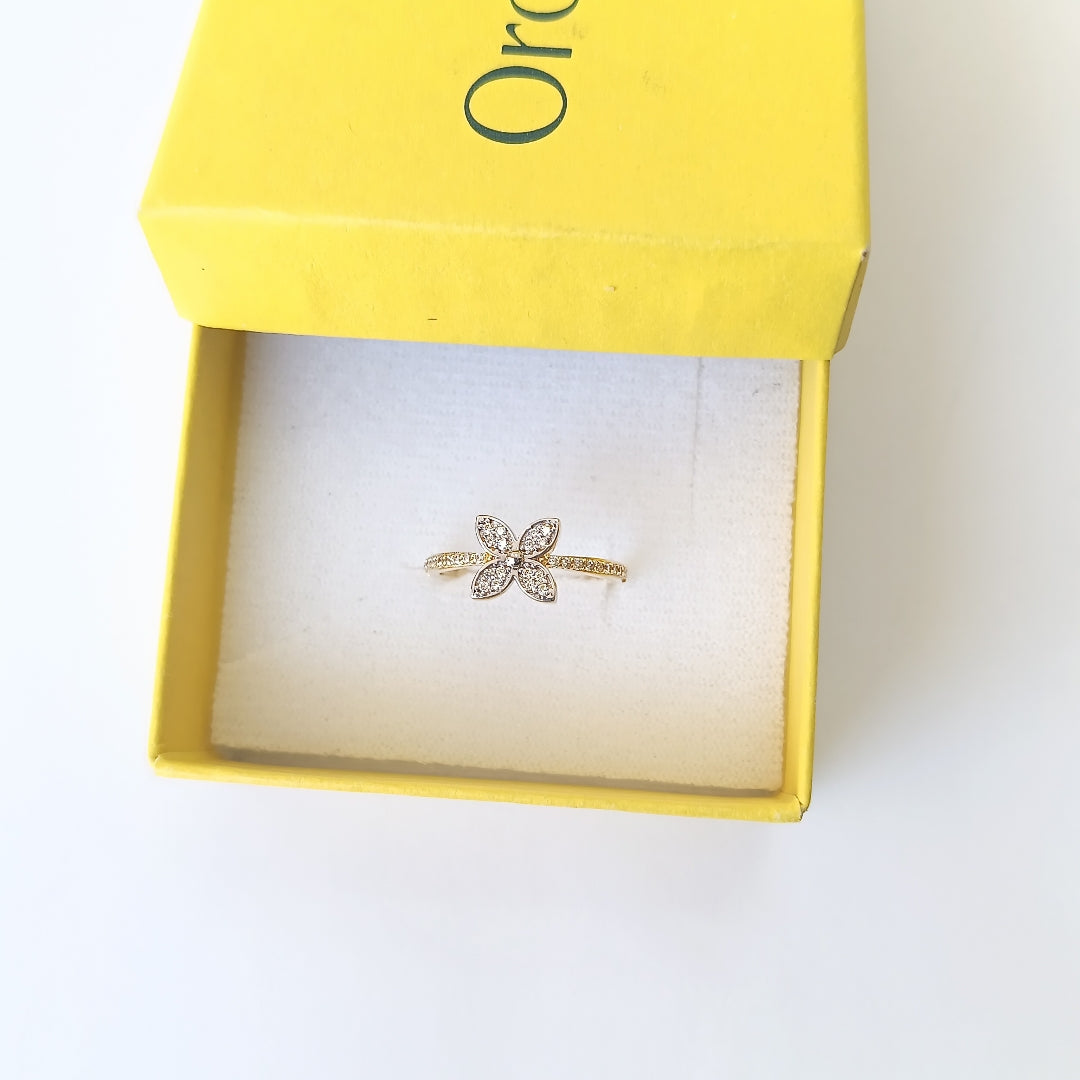 ANILLOS DAMA ORO 14K 2 (NUEVO)