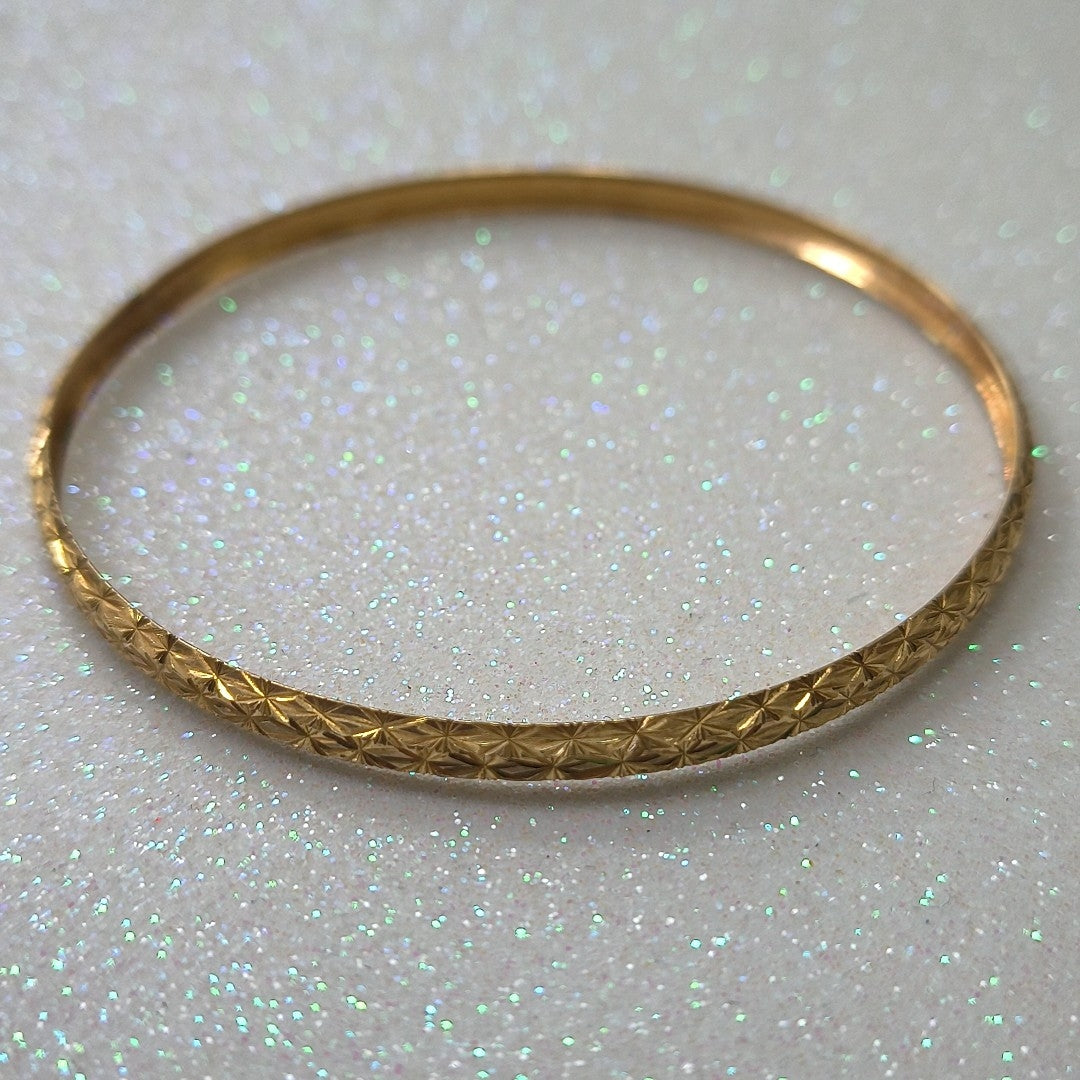 PULSERA RIGIDA ORO 10 K 4,70 GRMS (SEMINUEVO)