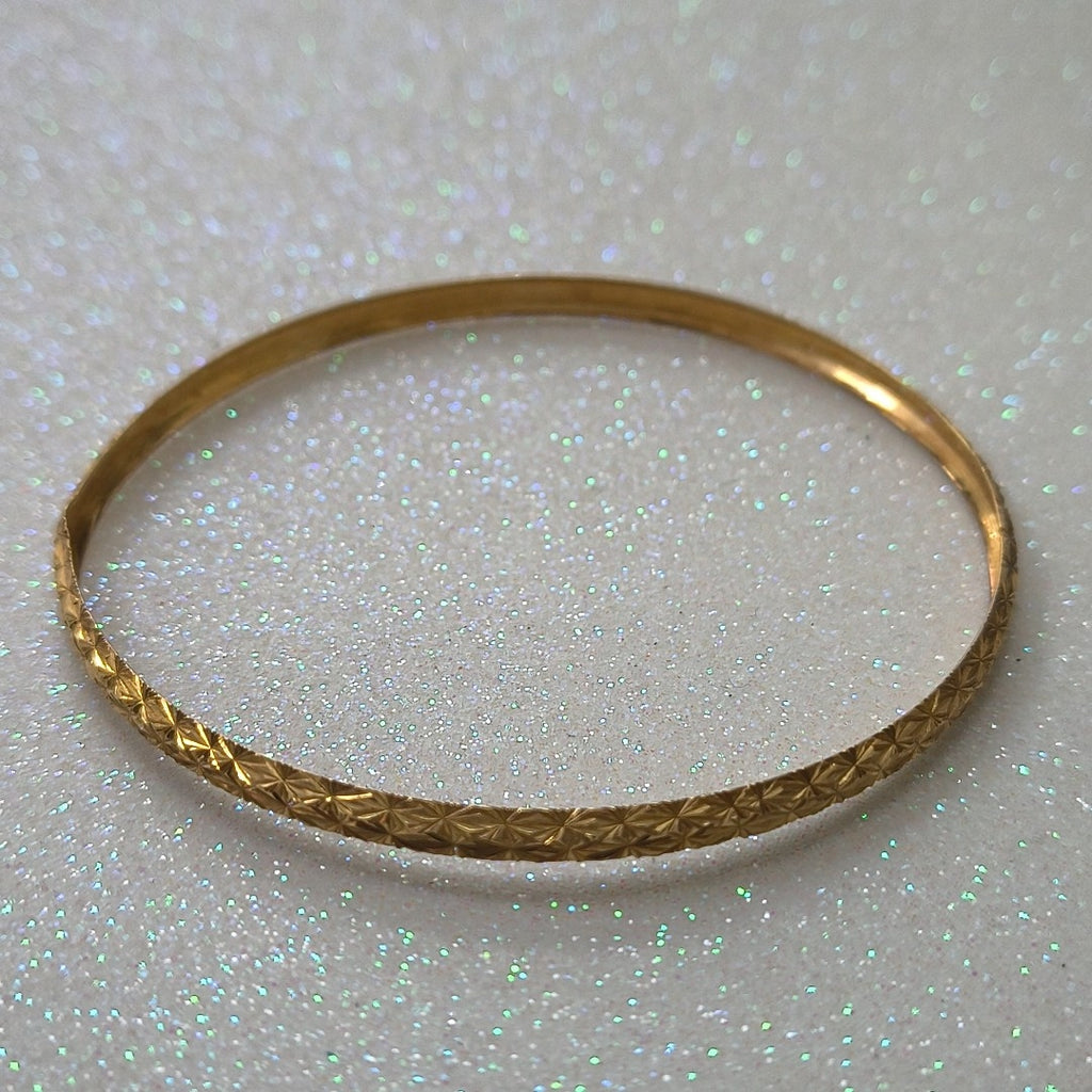 PULSERA RIGIDA ORO 10 K 4,20 GRMS (SEMINUEVO)