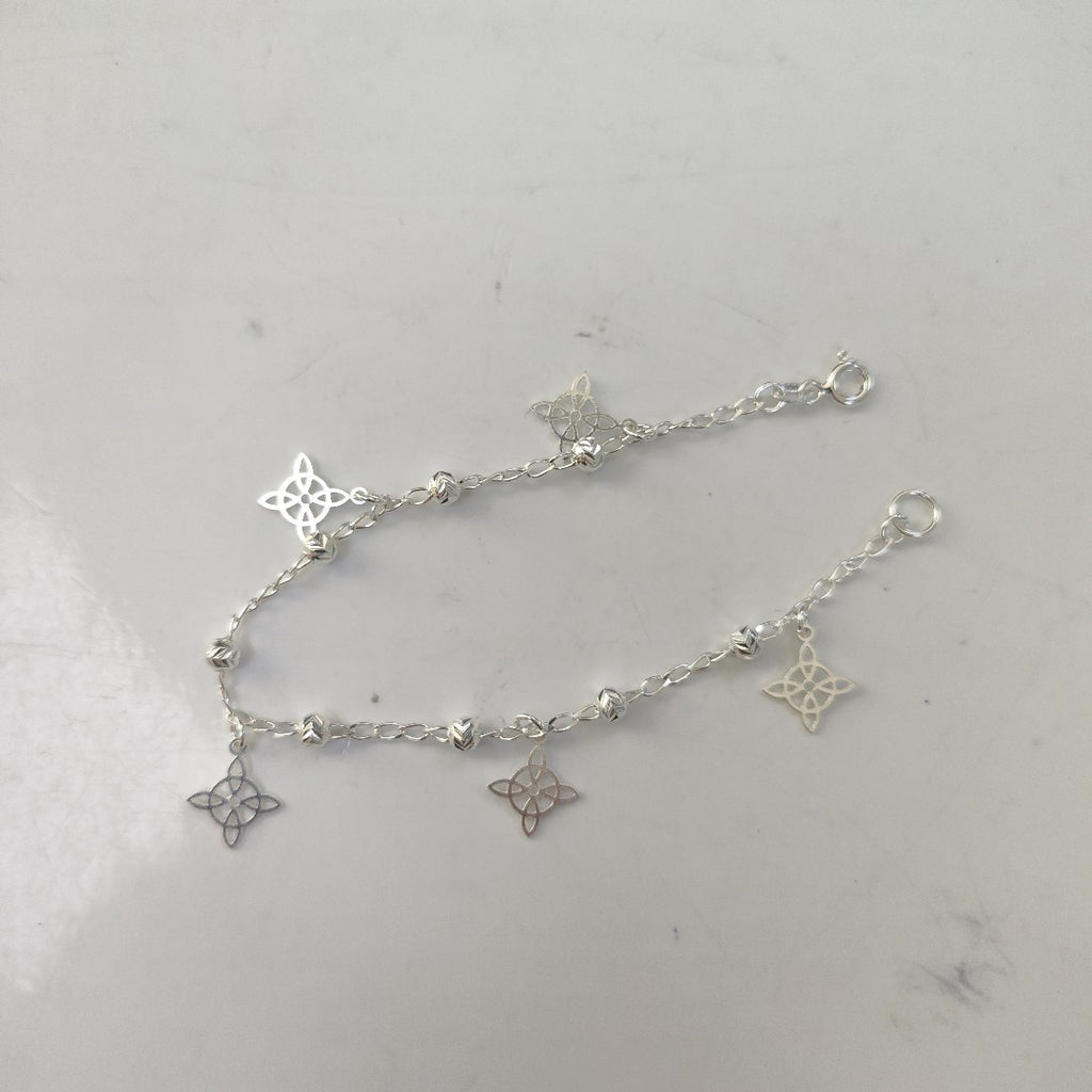 PULSERA TEJIDO ESPECIAL PLATA .925 18 CM 3.1 GR (NUEVO)