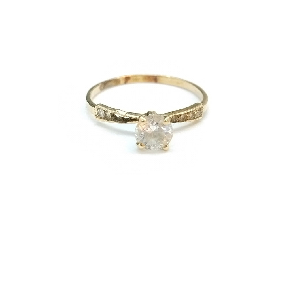 SOLITARIO ORO 14 K 1,90 GRMS (SEMINUEVO)