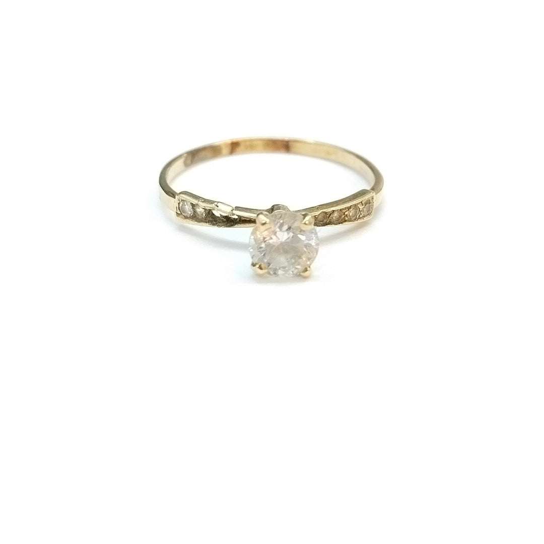 SOLITARIO ORO 14 K 1,90 GRMS (SEMINUEVO)