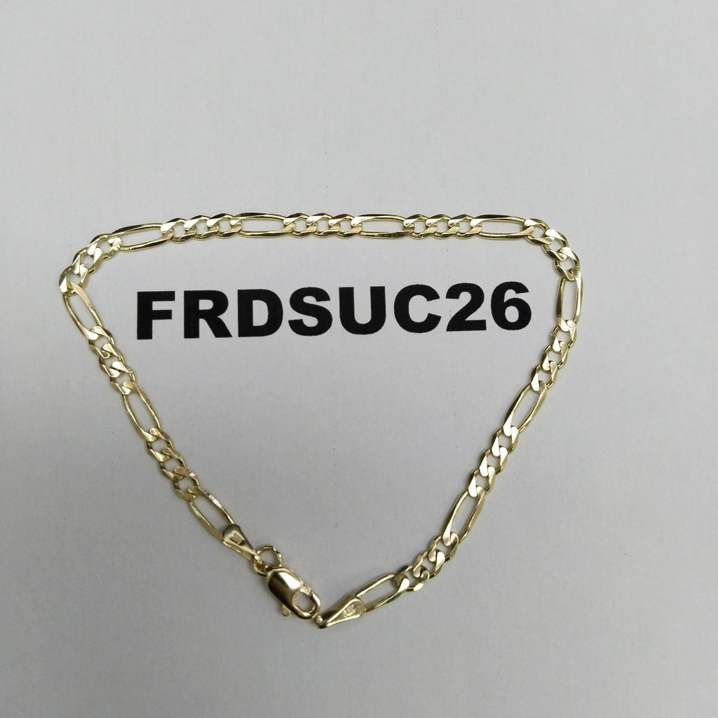 PULSERAS 3X1 ORO 14K 18 CM 2.9 GR (NUEVO)