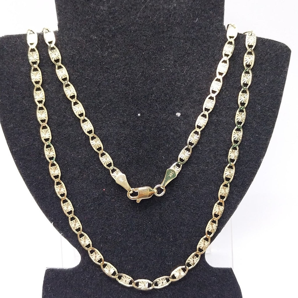 CADENAS GUCHI ORO 14K 55 CM 7.1 GR (NUEVO)