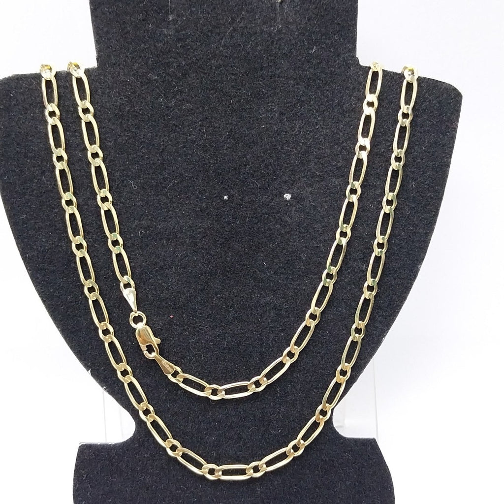 CADENAS 1X1 ORO 14K 55 CM 7.4 GR (NUEVO)