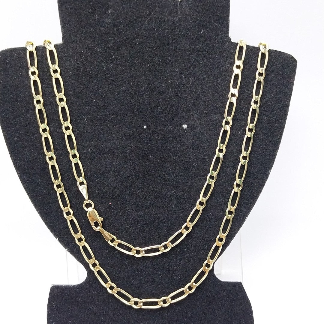 CADENAS 1X1 ORO 14K 55 CM 7.4 GR (NUEVO)
