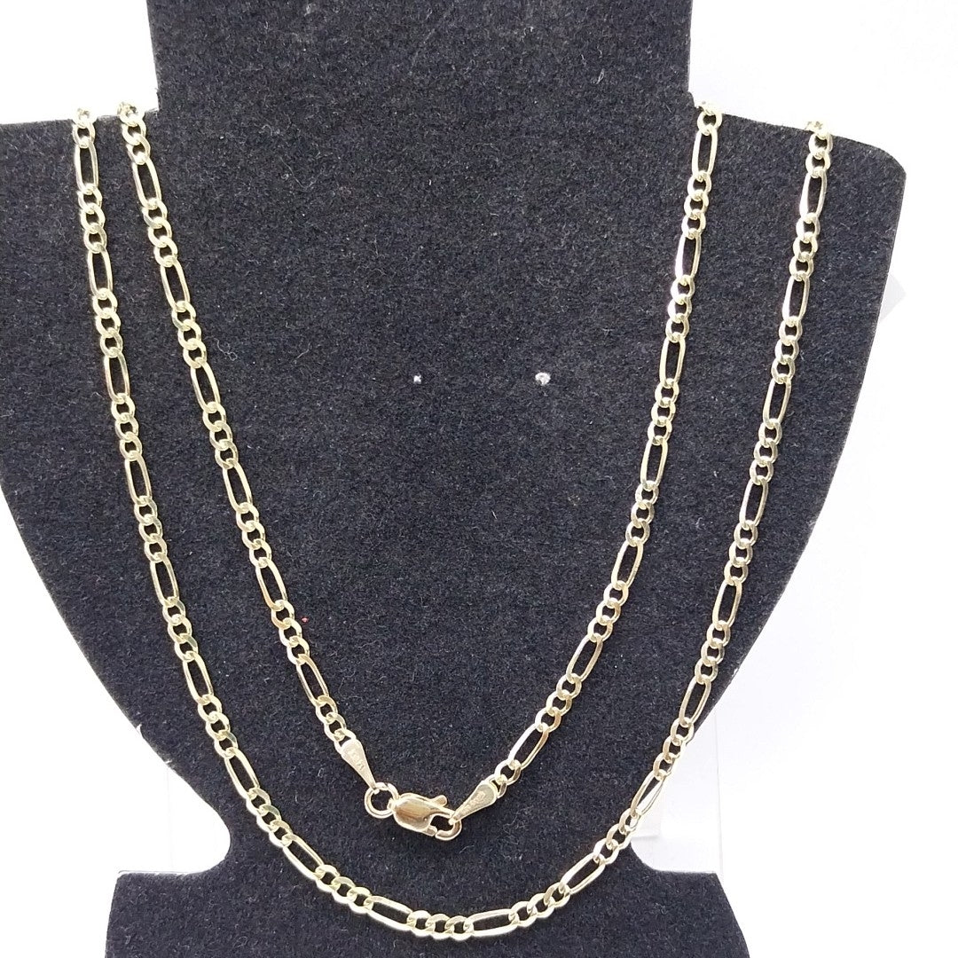 CADENAS 3X1 ORO 14K 55 CM 5.1 GR (NUEVO)