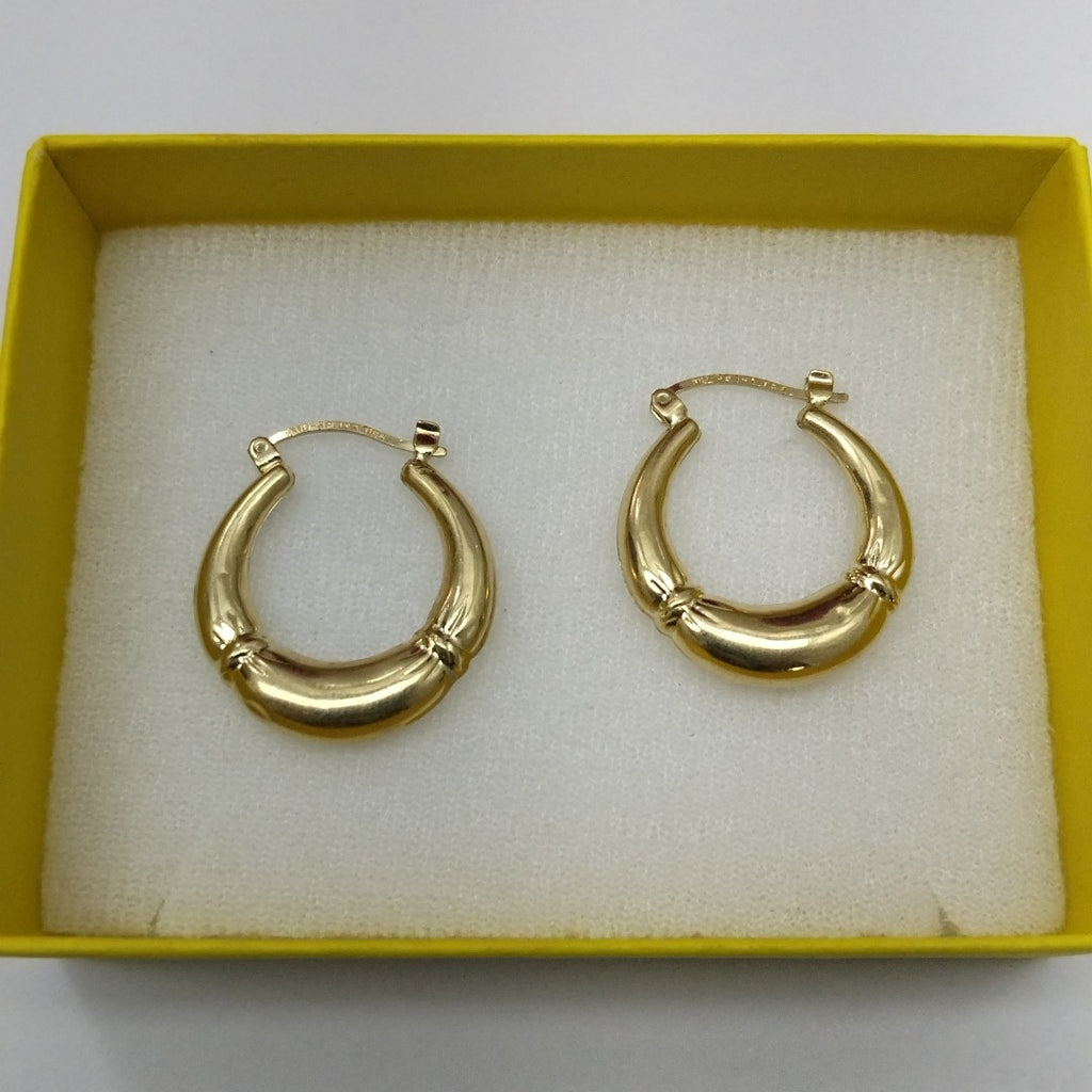 ARRACADAS PAR ORO 14 K 2,50 GRMS (SEMINUEVO)