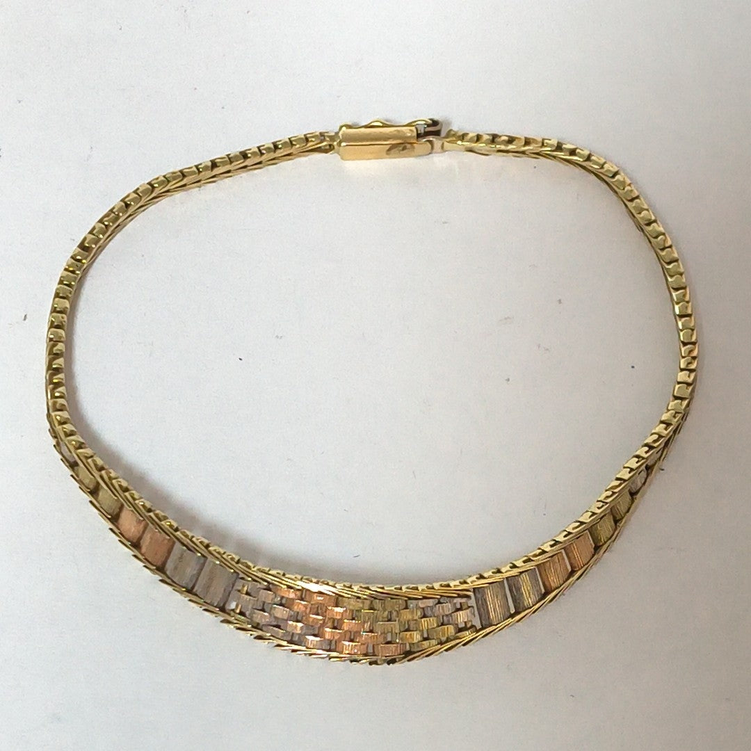 PULSERA ORO 14 K 7.1 GRMS (SEMINUEVO)