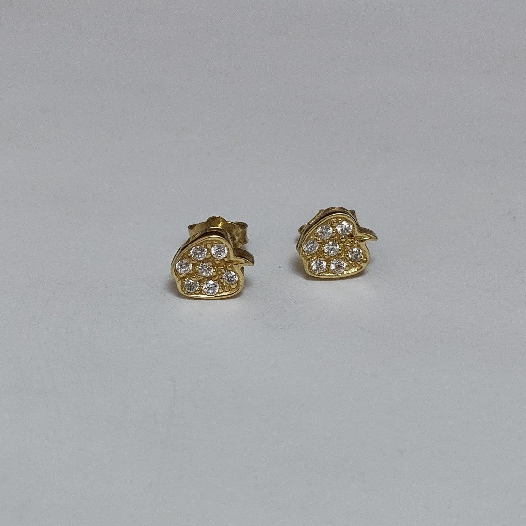 BROQUELES PAR ORO 14 K 1,70 GRMS (SEMINUEVO)