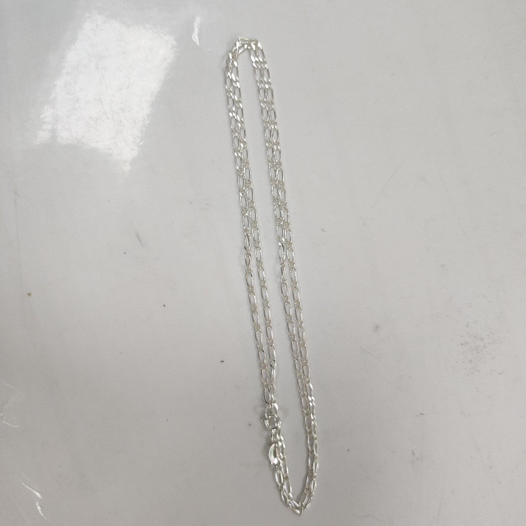 CADENA TEJIDO 1X1 PLATA .925 55 CM 3.2 GR (NUEVO)