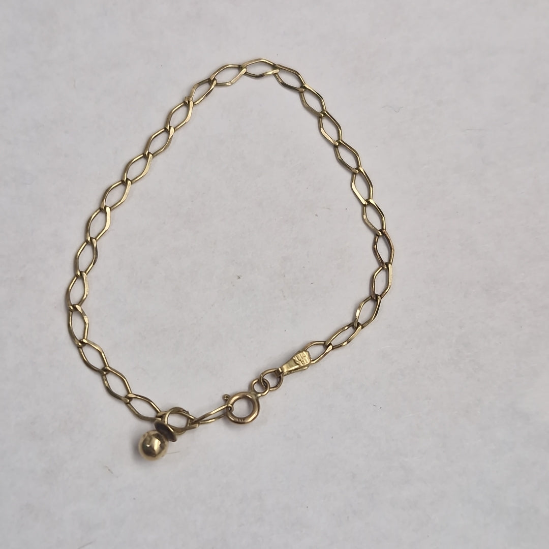 PULSERA ORO 10 K 0.9 GRMS (SEMINUEVO)