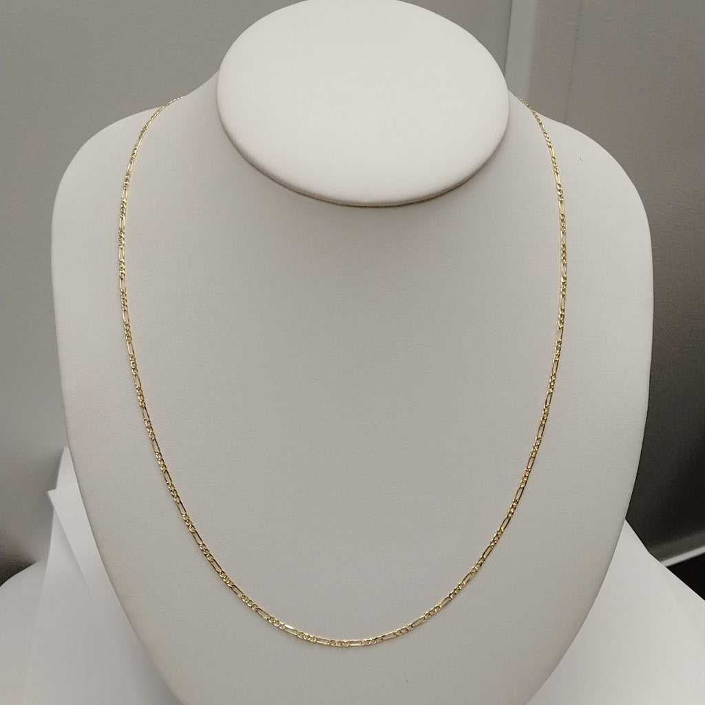 CADENAS 3X1 ORO 14K 55 CM 3.7 GR (NUEVO)