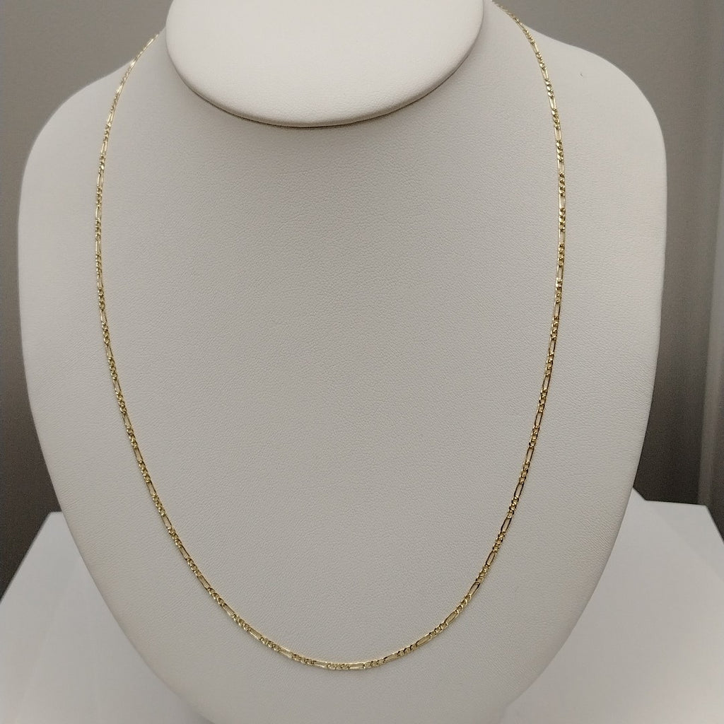 CADENAS 3X1 ORO 14K 55 CM 3.7 GR (NUEVO)
