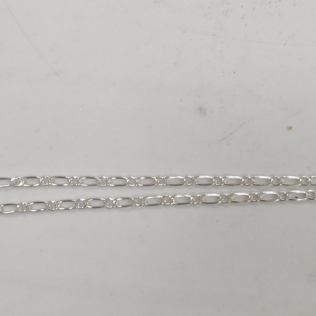 CADENA TEJIDO 1X1 PLATA .925 50 CM 3 GR (NUEVO)