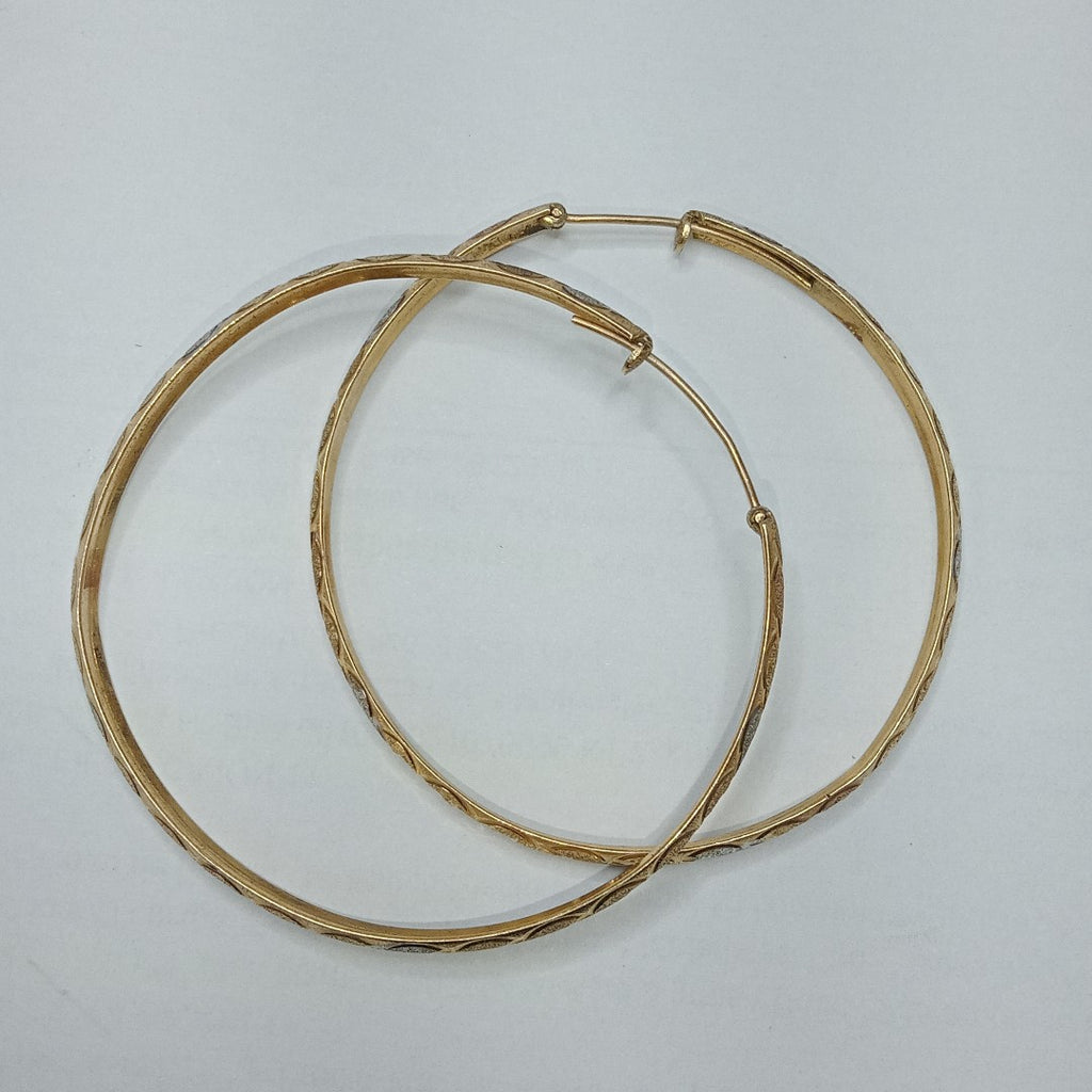 ARRACADAS PAR ORO 14 K 8.8 GRMS (SEMINUEVO)