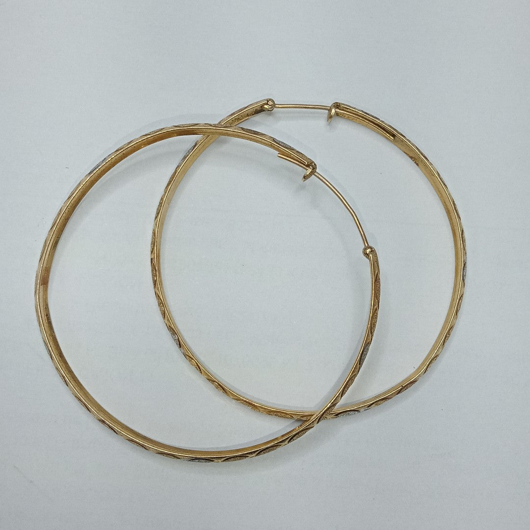 ARRACADAS PAR ORO 14 K 8.8 GRMS (SEMINUEVO)