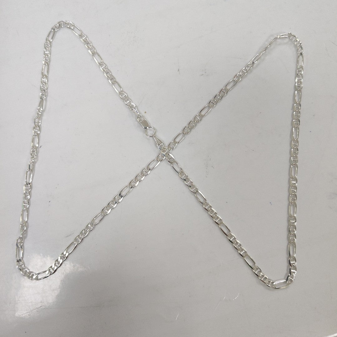 CADENA TEJIDO 3X1 PLATA .925 60 CM 8.3 GR (NUEVO)