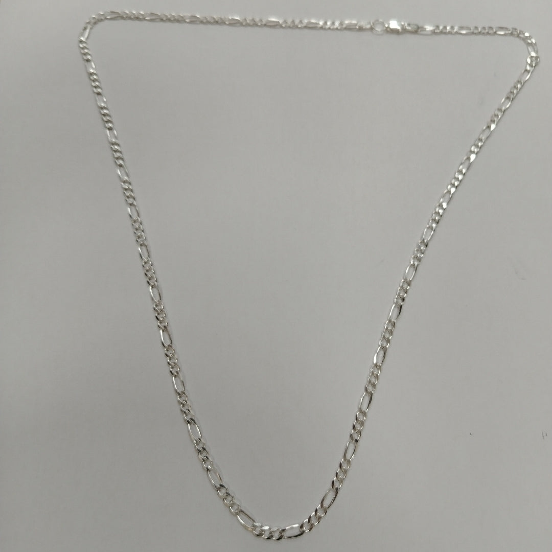 CADENA TEJIDO 3X1 PLATA .925 55 CM 7.7 GR (NUEVO)