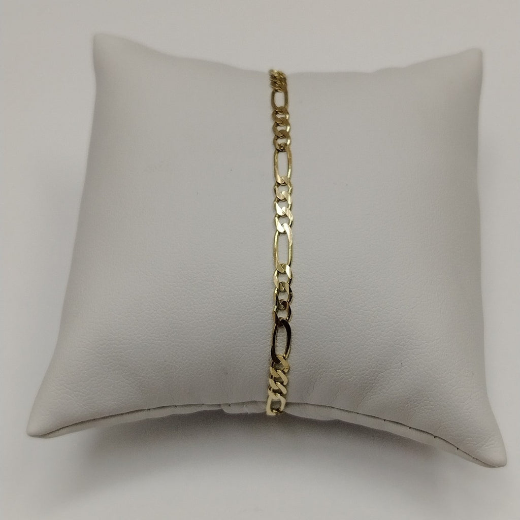PULSERAS 3X1 ORO 14K 18 CM 2.8 GR (NUEVO)