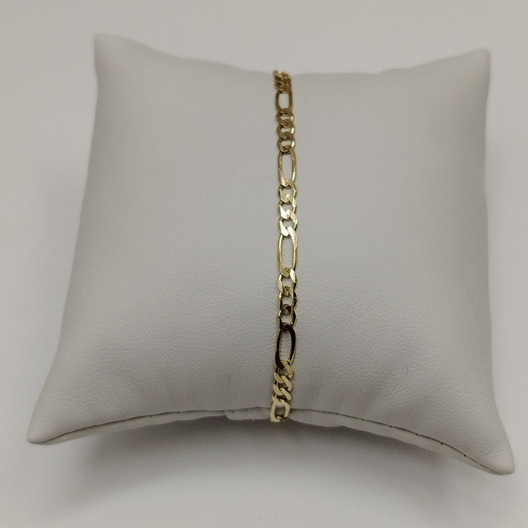 PULSERAS 3X1 ORO 14K 18 CM 2.8 GR (NUEVO)