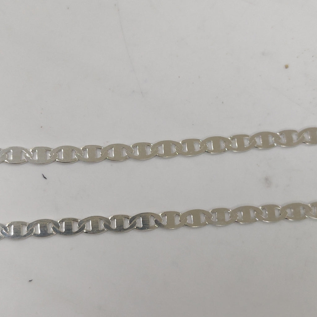 CADENA TEJIDO GUCHI PLATA .925 55 CM 8.5 GR (NUEVO)