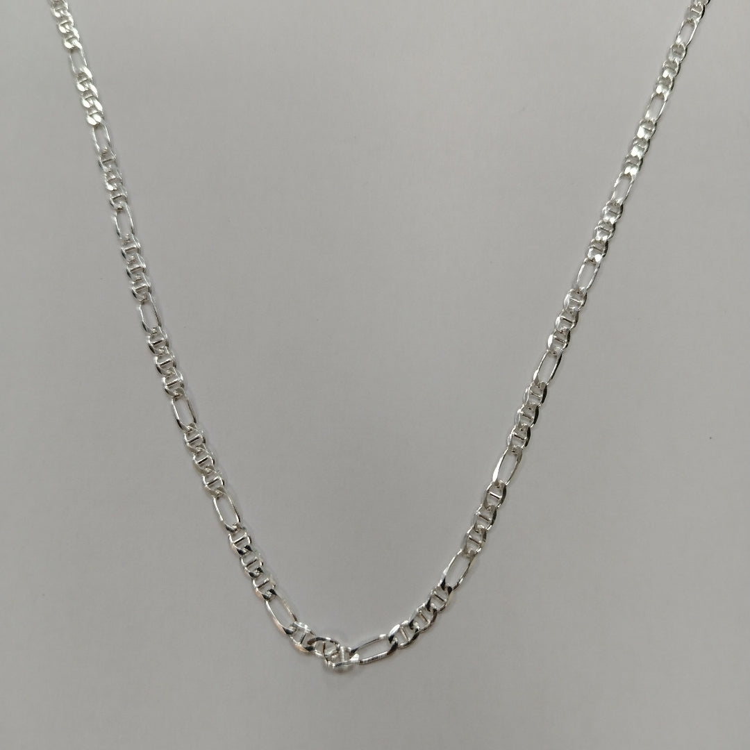 CADENA TEJIDO 3X1 PLATA .925 60 CM 8.4 GR (NUEVO)