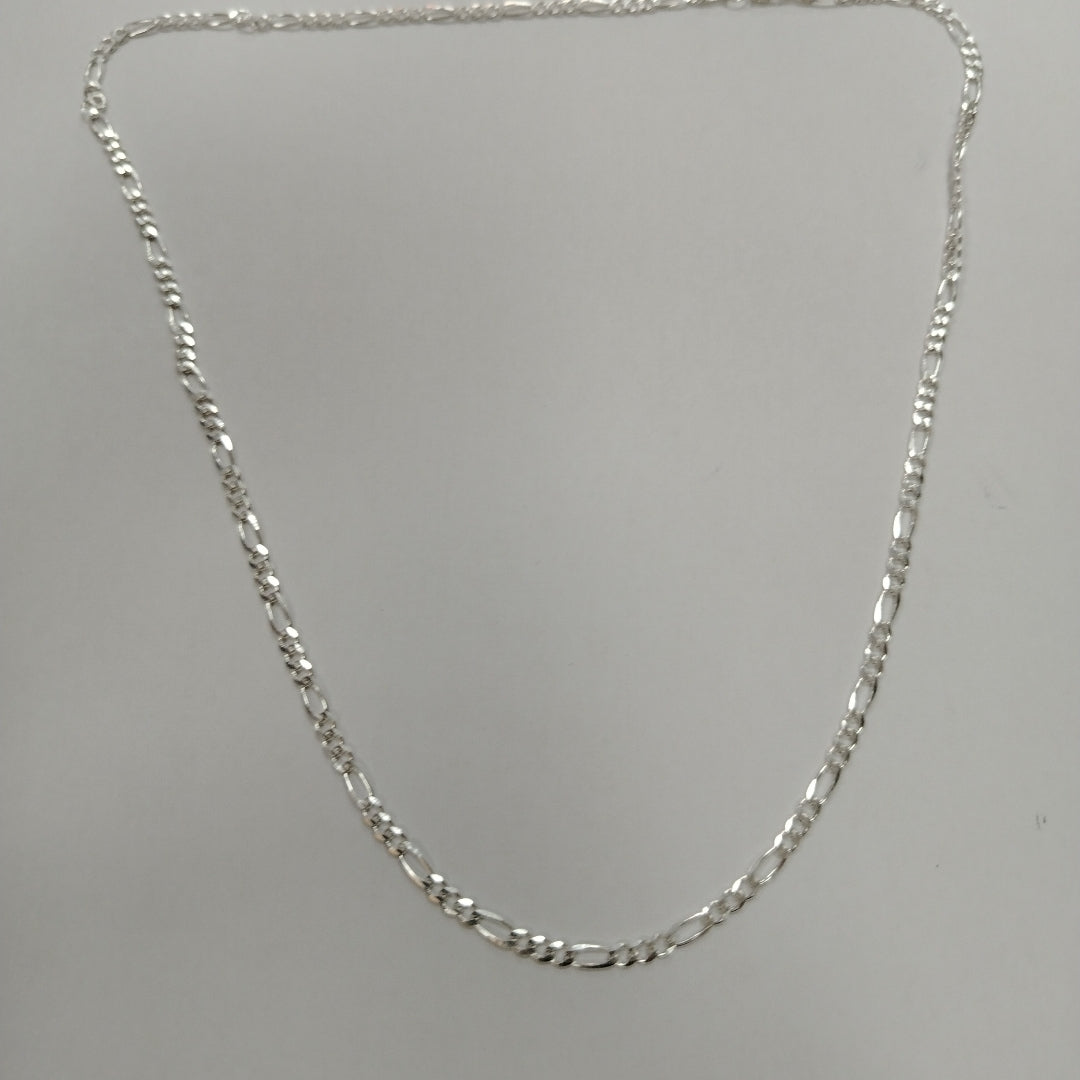 CADENA TEJIDO 3X1 PLATA .925 55 CM 7.7 GR (NUEVO)