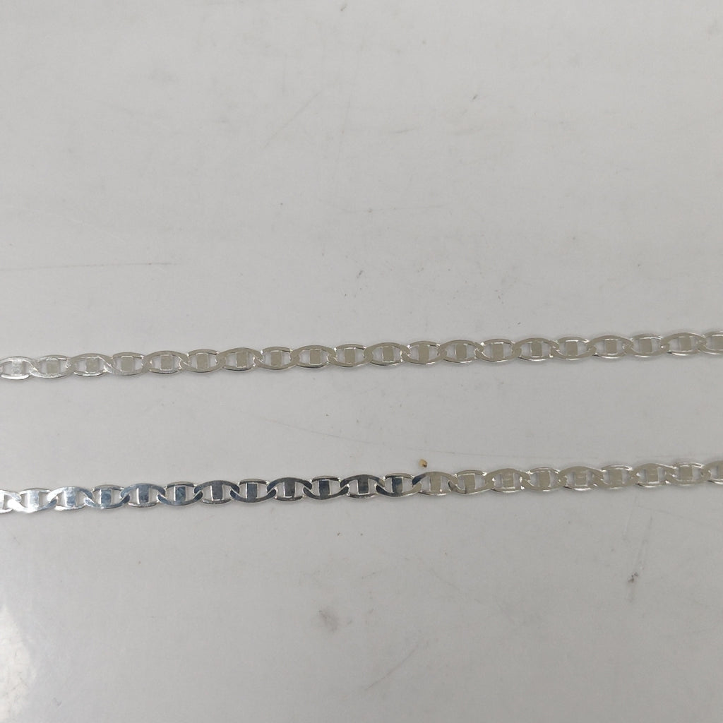 CADENA TEJIDO ESPEJO PLATA .925 55 CM 4 GR (NUEVO)