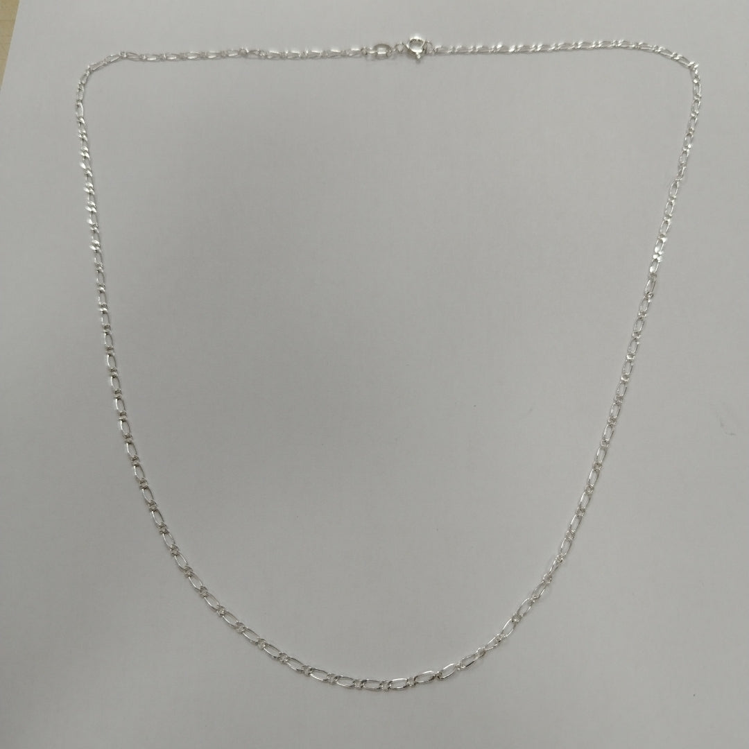 CADENA TEJIDO 1X1 PLATA .925 55 CM 3.2 GR (NUEVO)