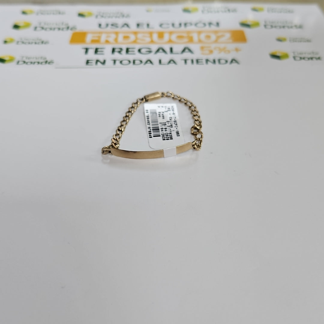 ESCLAVA ORO 14 K 4.1 GRMS (SEMINUEVO)