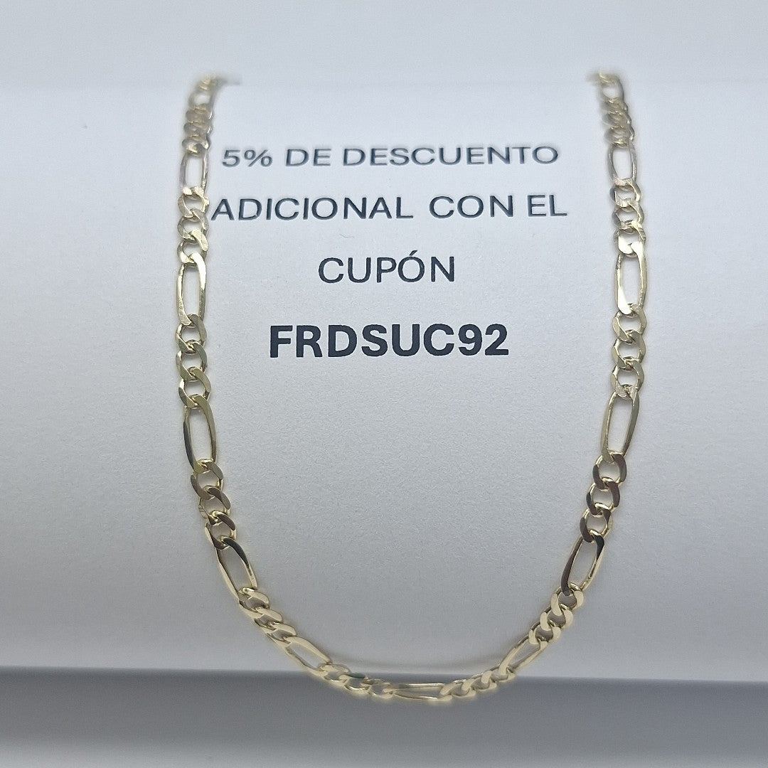 PULSERAS 3X1 ORO 14K 21 CM 2 GR (NUEVO)