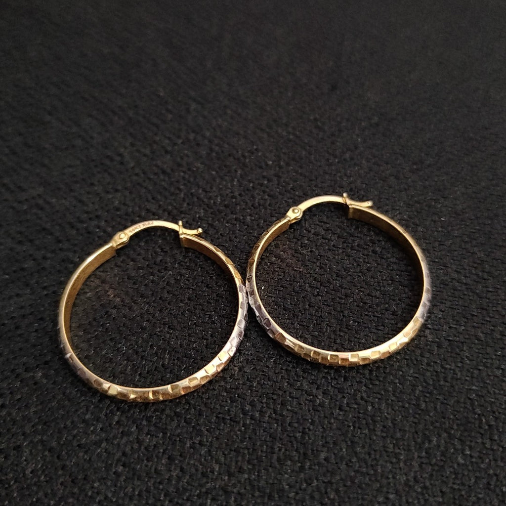 ARRACADAS PAR ORO 14 K 2.6 GRMS (SEMINUEVO)