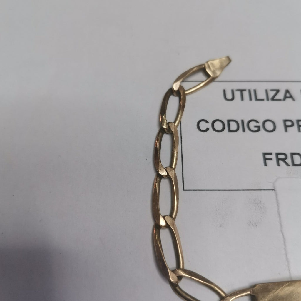 ESCLAVA ORO 14 K 9.6 GRMS (SEMINUEVO)