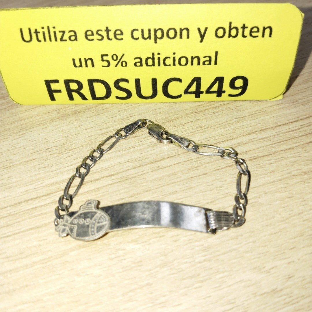 ESCLAVA PLATA 2.8 GRMS (SEMINUEVO)