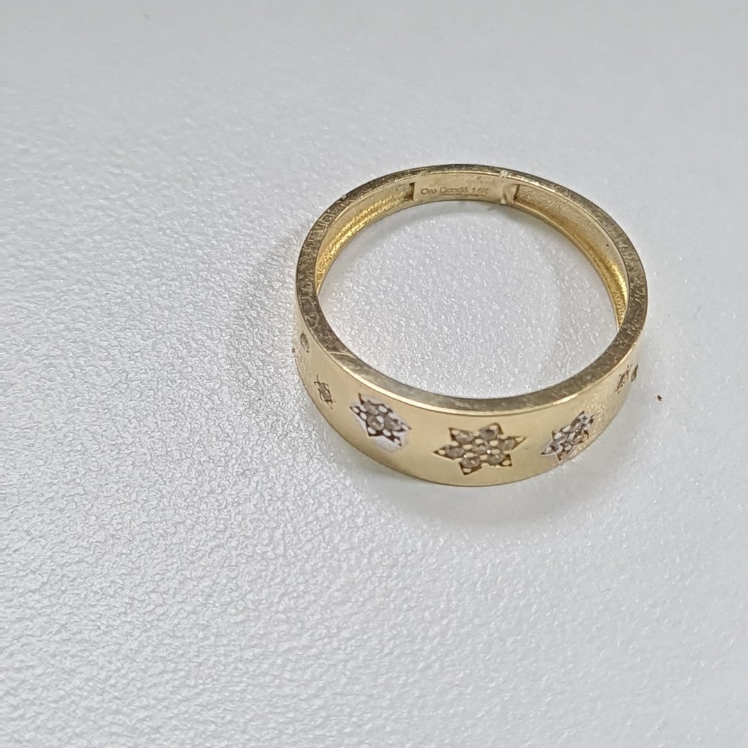 ANILLOS DAMA ORO 14K 2.4 (NUEVO)