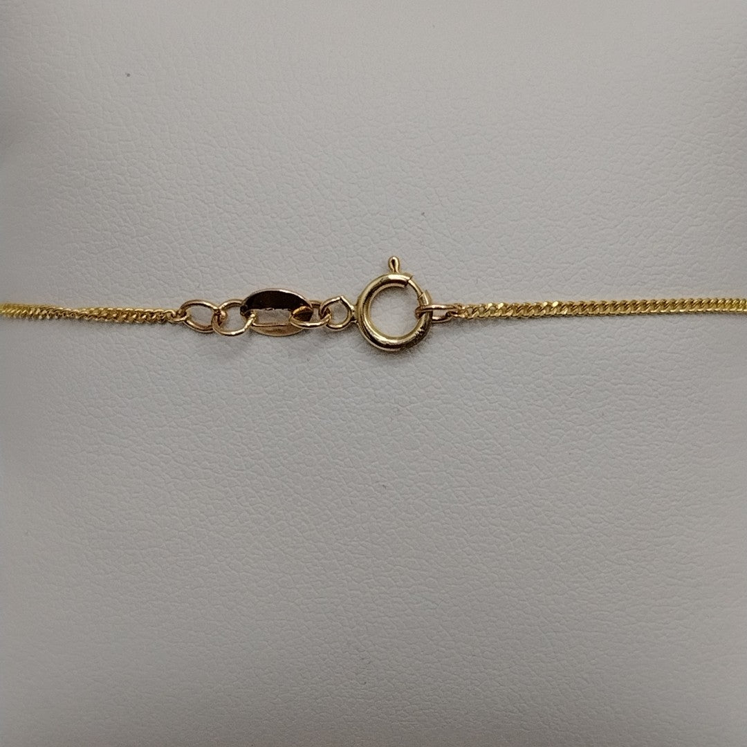 PULSERAS TEJIDO ESPECIAL C/DIJE ORO 10K 18 CM 1 GR (NUEVO)