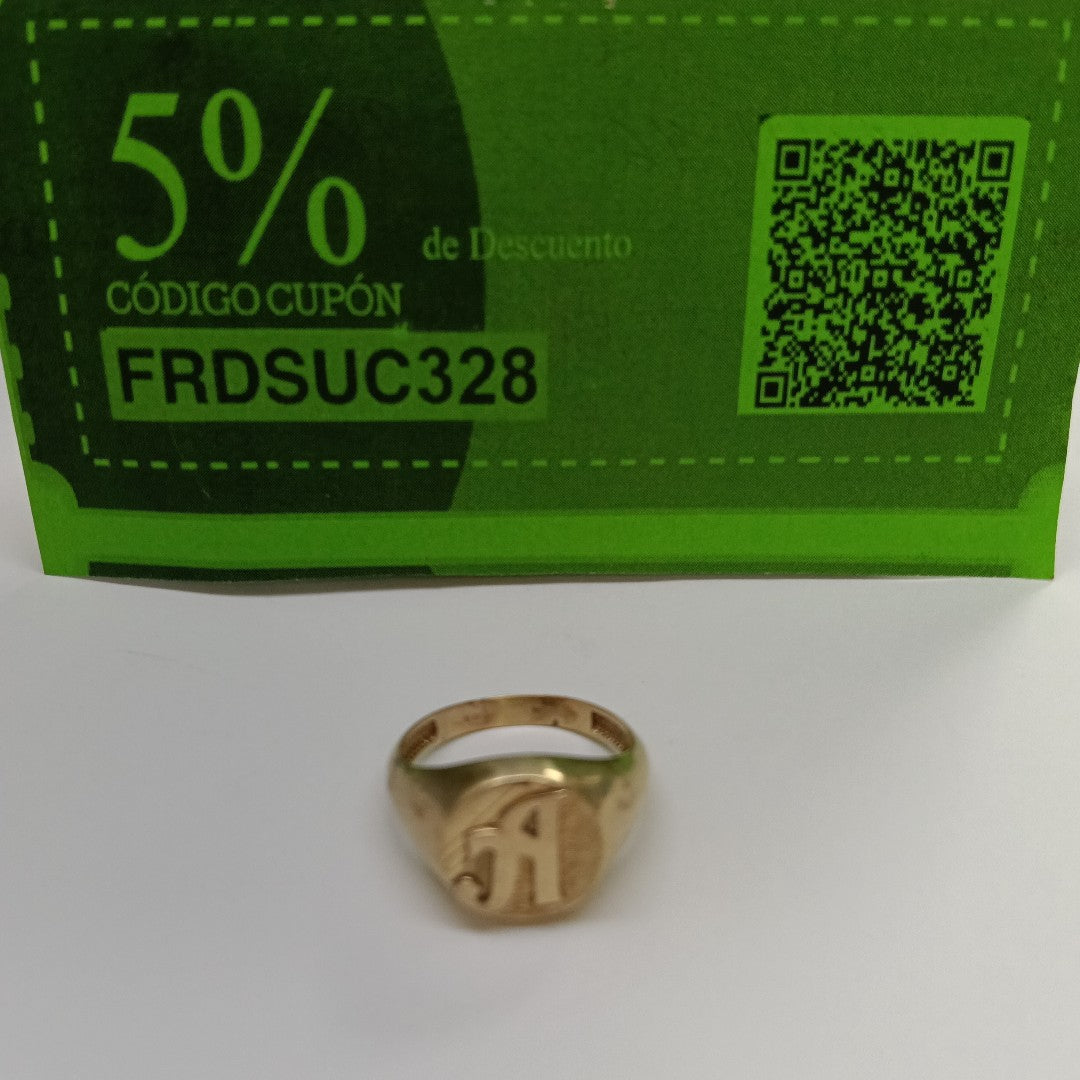 ANILLO ORO 10 K 4,90 GRMS (SEMINUEVO)