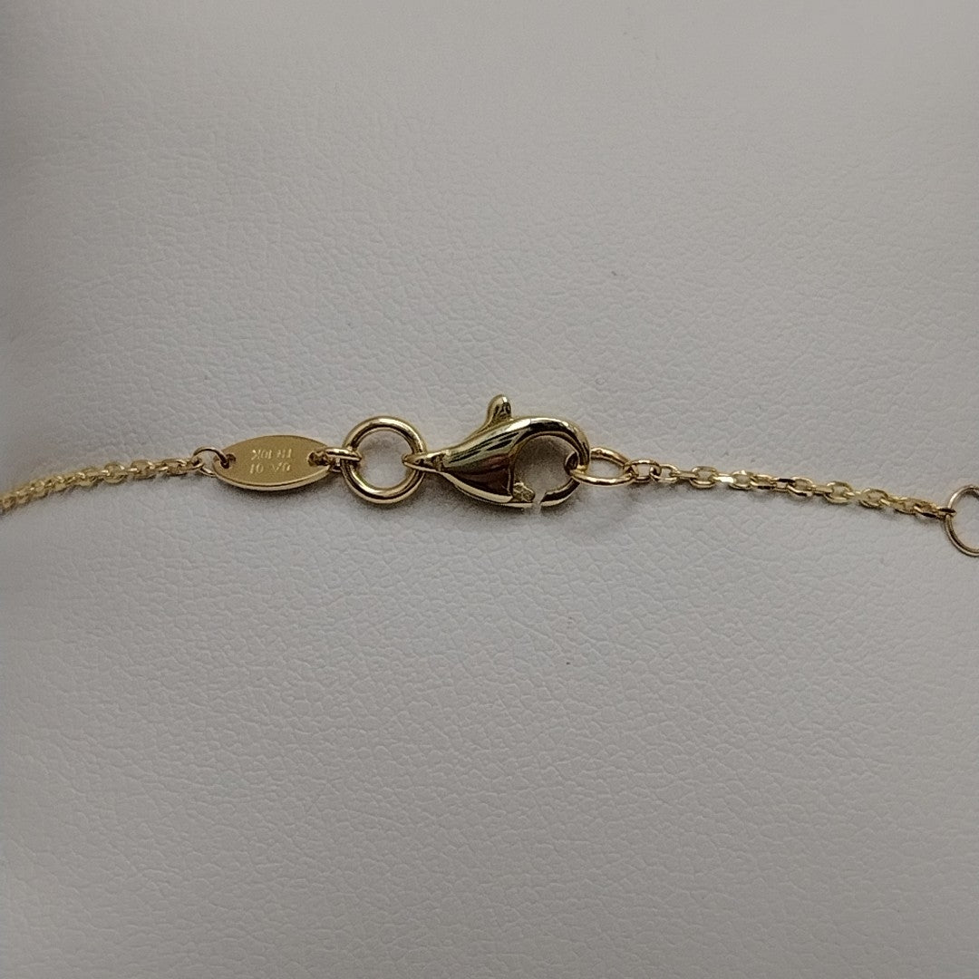 PULSERAS TEJIDO ESPECIAL C/DIJE ORO 10K 18 CM 1.5 GR (NUEVO)